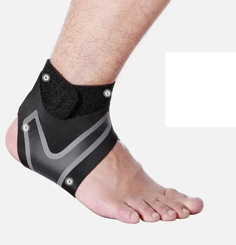 Sports Anklets Tendon Pain Relief Band Sprain Ankle Support Foot Sprain Wrap Basketball Football Athletic Sport Anklet Support