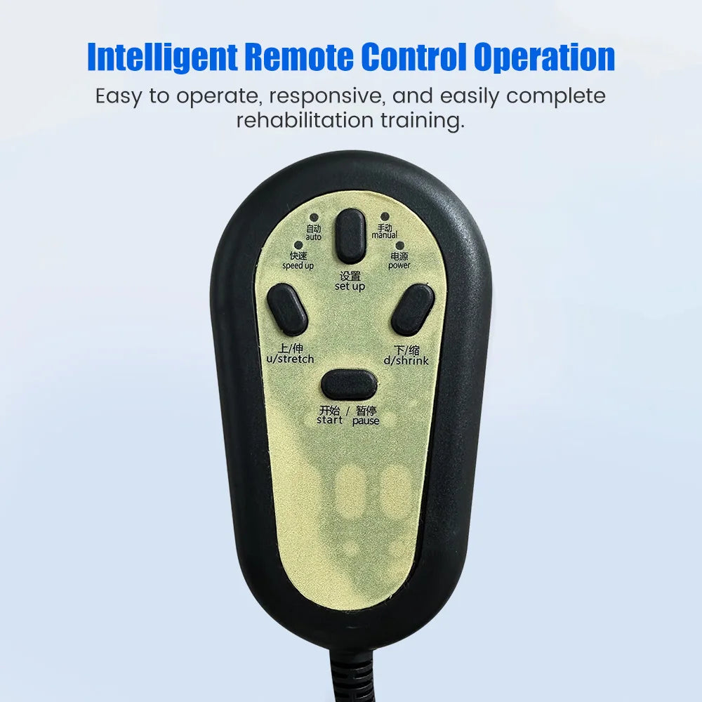 Ankle Rehabilitation Training Deivce Ankle Joint Training Brace Foot Ankle Support Fixation Lower Limbs Exerciser for Stroke