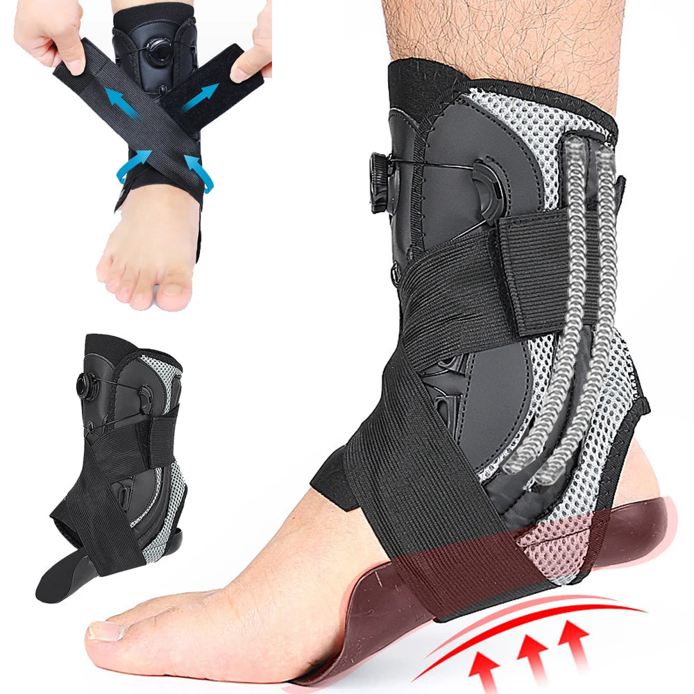 1PCS Ankle Brace For Sprained Ankle, Slim Fit. Unique Multi-Function Stabilizer- Ankle Support for Women Men, Easy to use