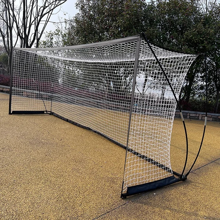 13x5ft/12x6ft Folding Football Goal Pop Up Soccer Goal Portable Soccer Goal For Practice