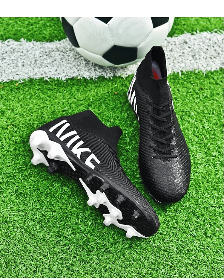 New Men Football Boots Professional Match Sneakers Training Ultralight Soccer Shoes Indoor Sports Shoes Cleats Grass Unisex