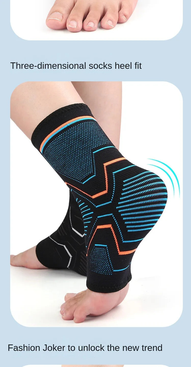 Arthritis Foot Sleeve Ankle Brace for Sprained Ankle Compression Sleeve - Plantar Fasciitis Relief Brace,Stabilizing Ankle Wrap