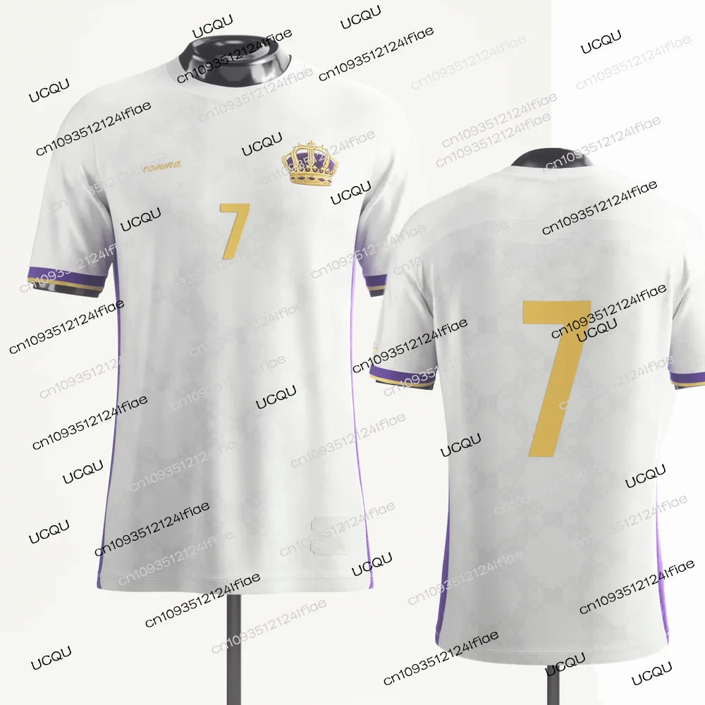 2025 New Cristiano Ronaldo Commemorative Football Jersey T-shirt For Adults Men's Football Sweatshirts Kids Special Jersey Kit