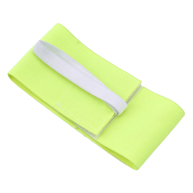 Non-slip Football Captain Armband Adjustable Visibility Squad Armbands Anti-offset Colorful Sports Arm Band Outdoor Team Sports