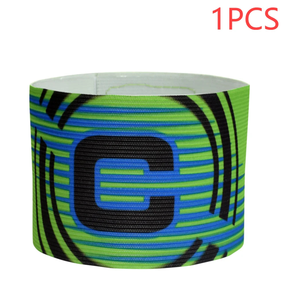 Kid Adults Football Captain Armband Adjustable Soccer Arm Band Team Competition Gifts Professional Training Football Armband