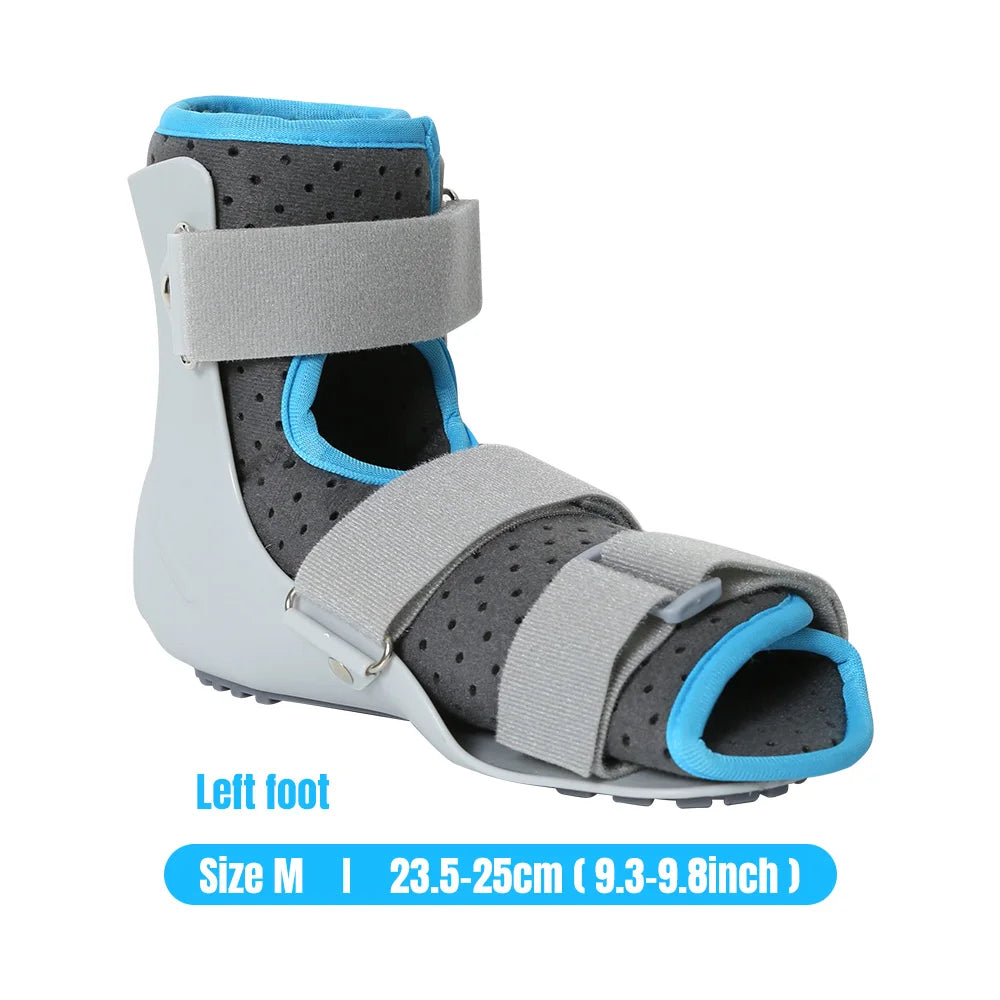 Ankle Stabilizer Injury Sprain Recovery Adjustable Ankle Fixation Brace Foot Drop Orthosis Postural Correct Rehabilitation Brace