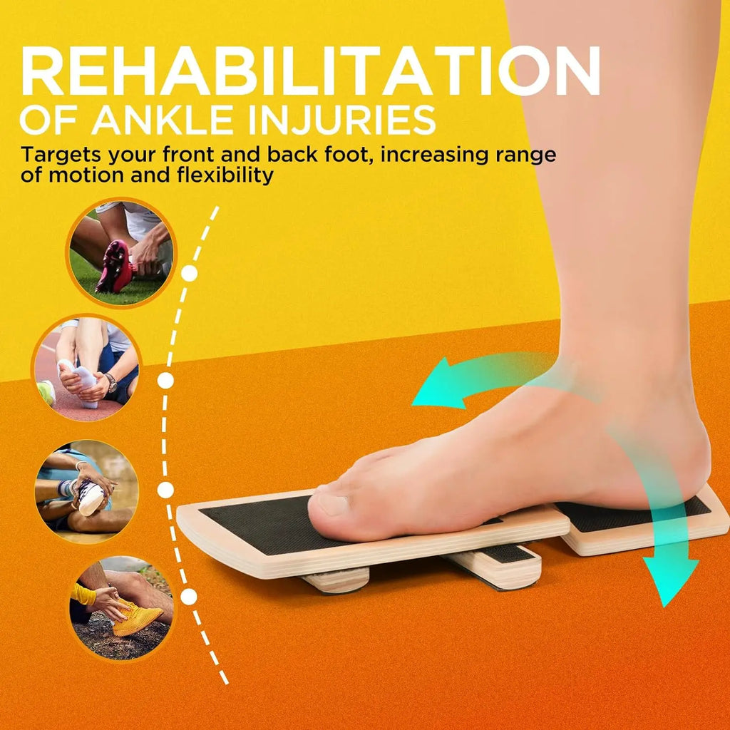 Ankle Balance Board Foot Strengthener Trainer For Pilates Balance Training Sprained Insole Stability Exercises Plantar Fasciitis