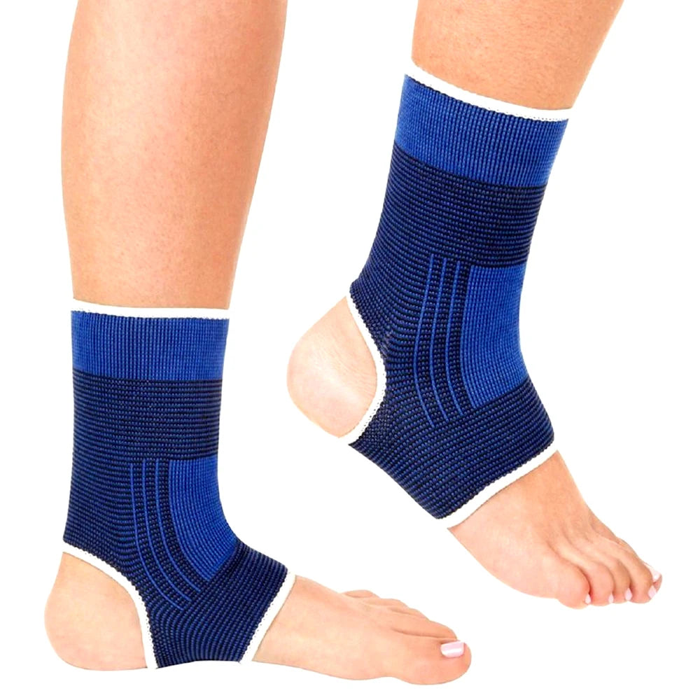 1 Pair Knitted Ankle Support For Sprains Arthritis Tendonitis Running Football Foot Protection Ankle Sleeve Sock Sports Anklet