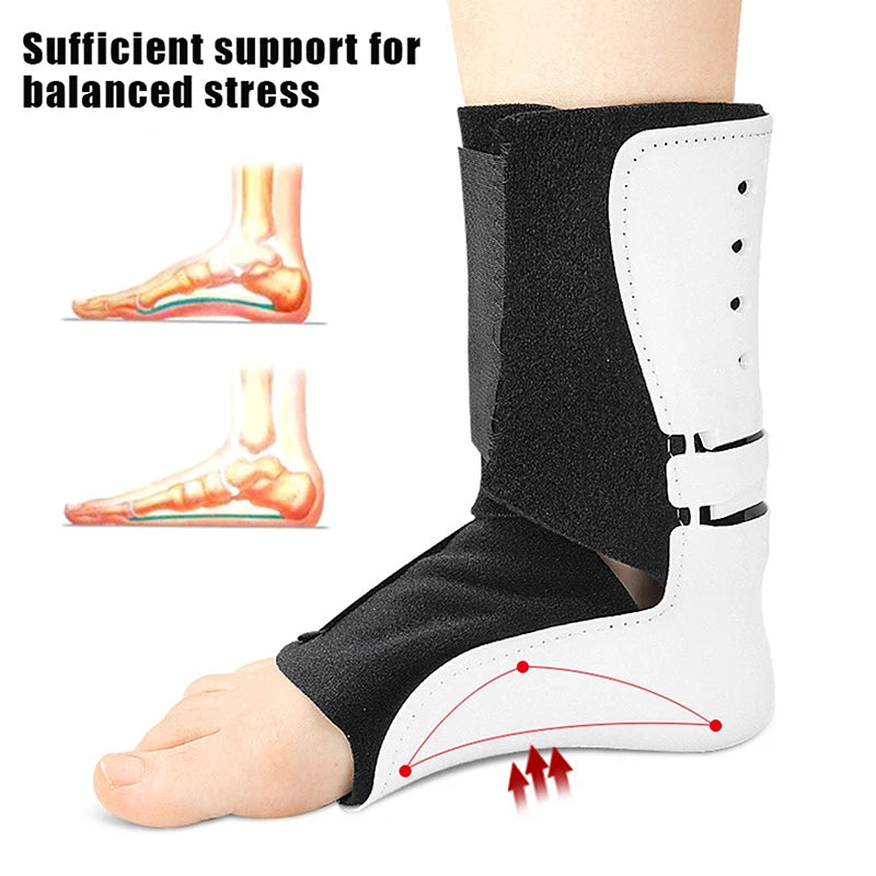 Drop Foot Orthosis Adjustable Left Right Ankle Sprain Orthosis Stabilizer Foot Protector For Hemiplegia Corrector Rehabilitation