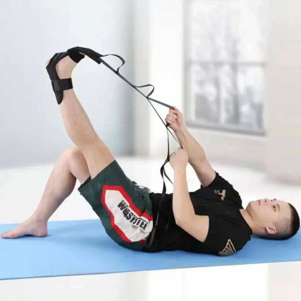 Yoga Ligament Stretching Belt Foot Rehabilitation Strap Plantar Fasciitis Leg Training Foot Ankle Joint Correction Sports Rop