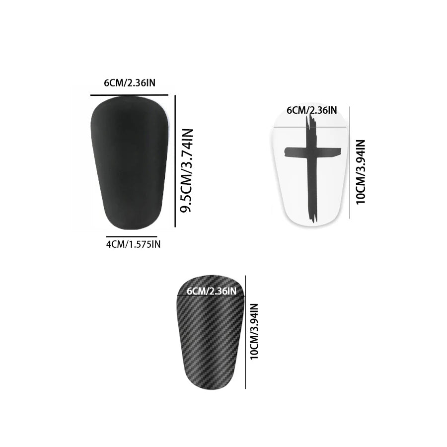 1Mini Soccer Shin Guards, Extra Mini Football Shin Guards Kids and Adults Shin Guards Protective Equipment Shin Guards