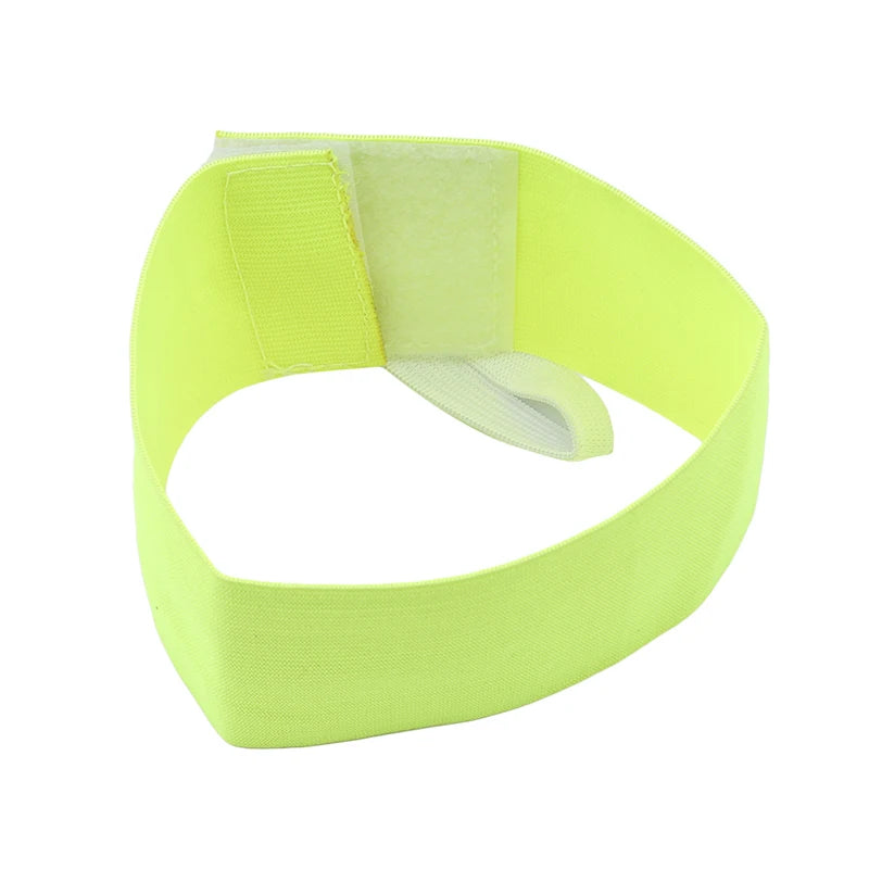 Non-slip Football Captain Armband Adjustable Visibility Squad Armbands Anti-offset Colorful Sports Arm Band Outdoor Team Sports