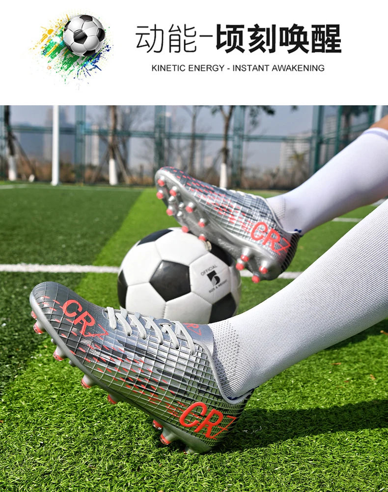 Professional Football Boots Men Soccer Shoes Adult Society Football Cleats Ultralight Training Soccer Sneaker Outdoor Sports