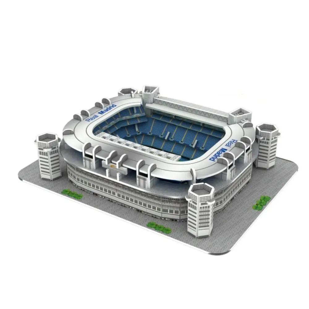 DIY Miniature Football Stadiums Large Model Paper 3D Soccer Stadium Puzzle Assemble Prince Park Stadium Birthday Gifts