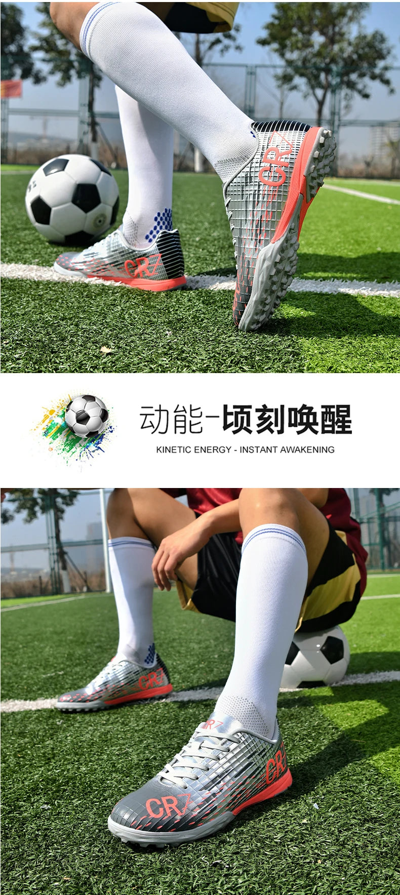 Professional Football Boots Men Soccer Shoes Adult Society Football Cleats Ultralight Training Soccer Sneaker Outdoor Sports