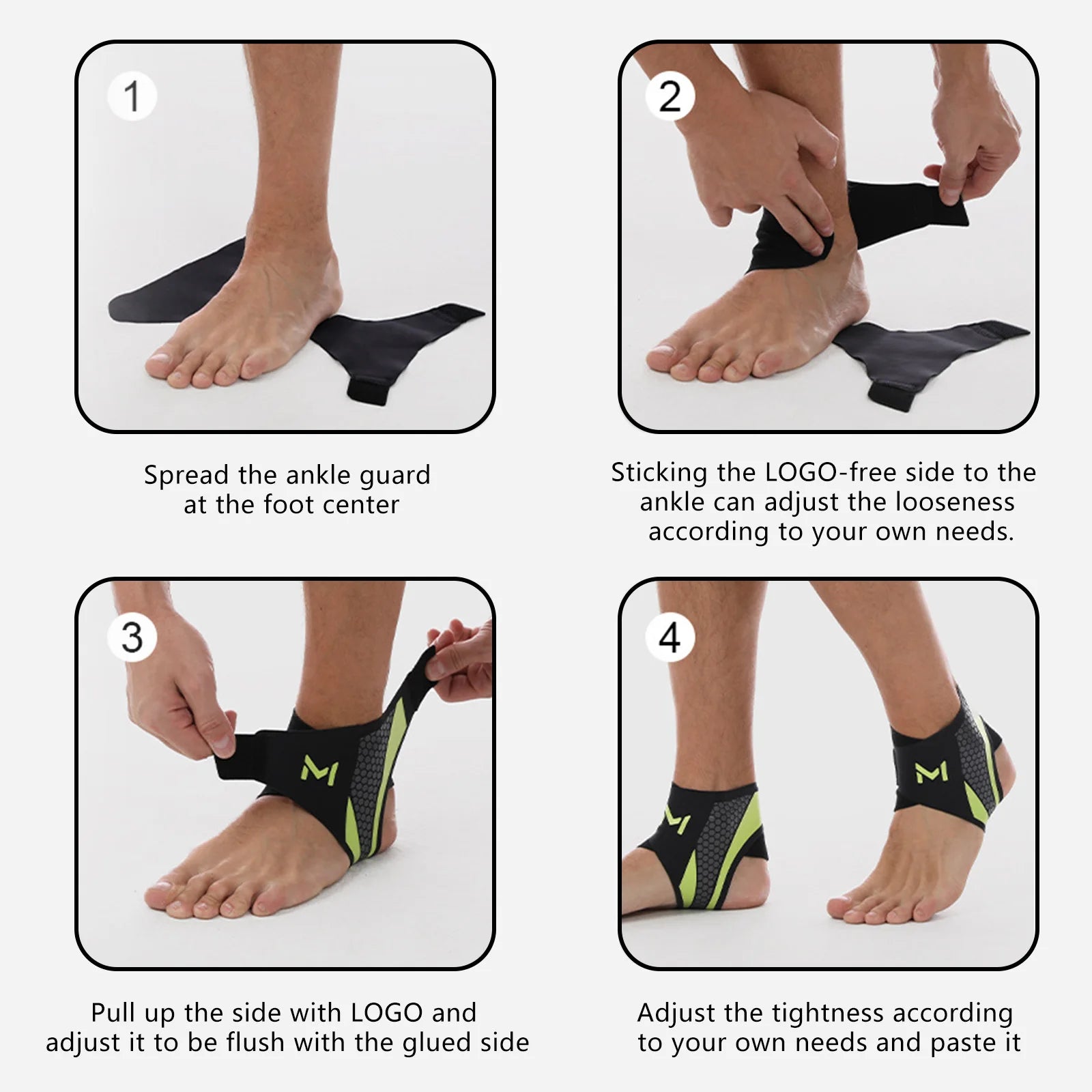 Ankle Brace For Basketball Soccer Running Sports Support Sleeve Women Men Anti Sprain Injury Protection Joint Wrap Guard