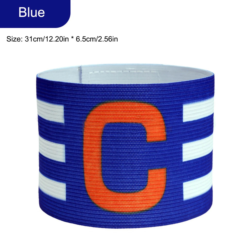 5/10pcs Kid Adults Football Captain Armband Soccer Arm Band Leader Competition Soccer Captain Group Armband Football Training