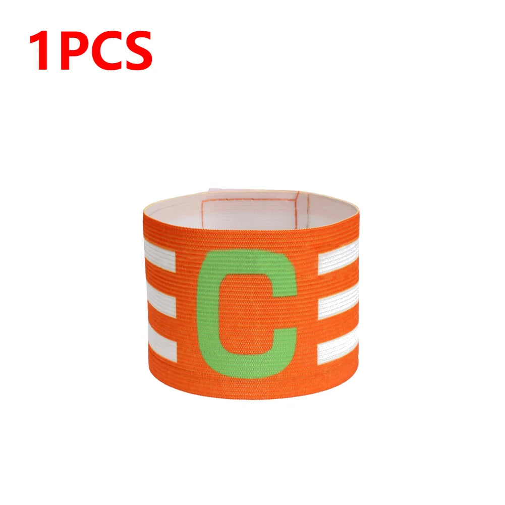 5/10pcs Kid Adults Football Captain Armband Soccer Arm Band Leader Competition Soccer Captain Group Armband Football Training