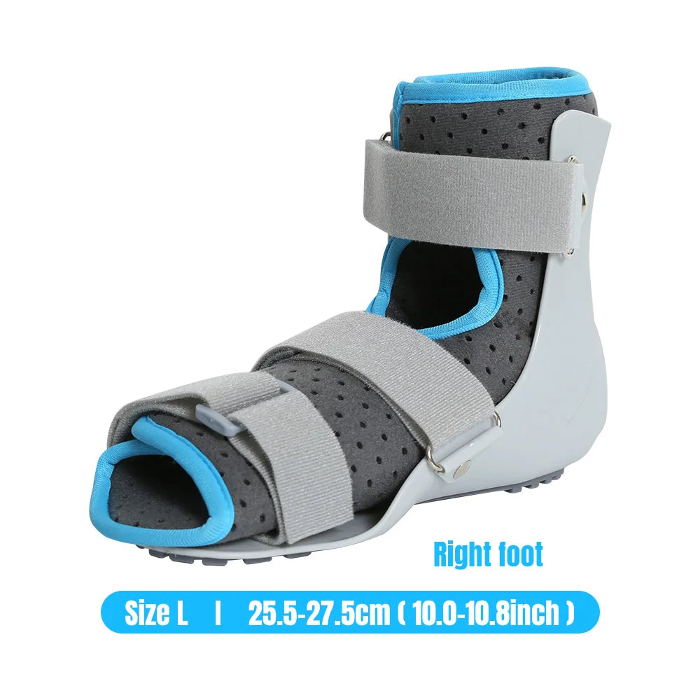 Ankle Stabilizer Injury Sprain Recovery Adjustable Ankle Fixation Brace Foot Drop Orthosis Postural Correct Rehabilitation Brace