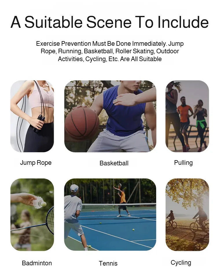 Ankle Brace for Men &amp; Women Football Running Anti-Sprain Compression Support Sports Ankle Guard Protector Warm
