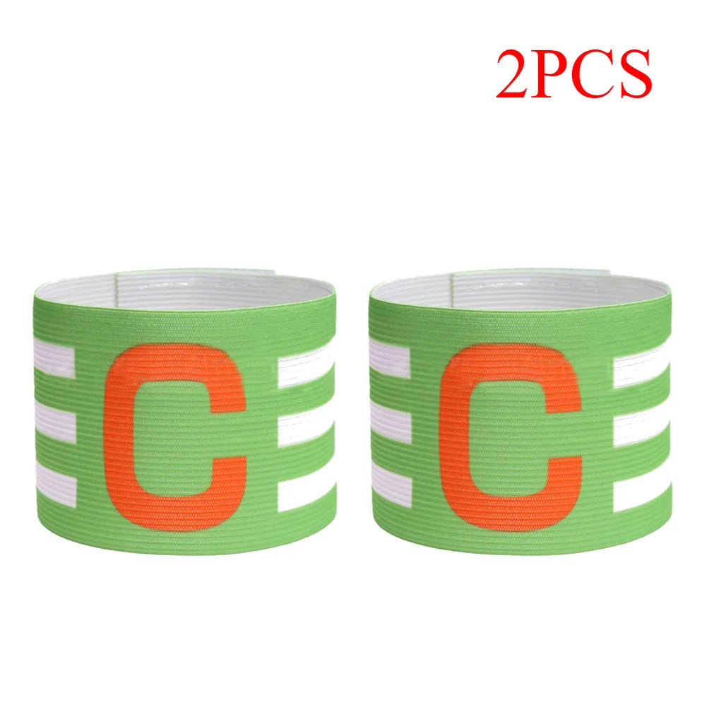 Kid Adults Football Captain Armband Adjustable Soccer Arm Band Team Competition Gifts Professional Training Football Armband
