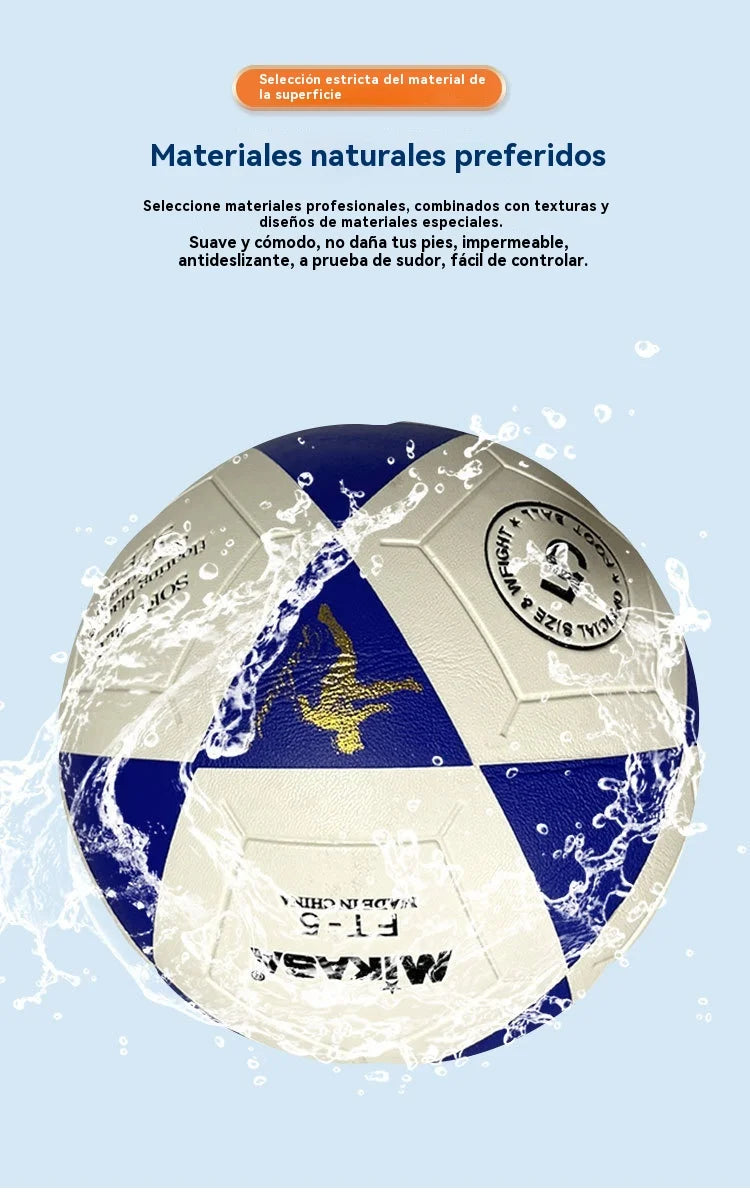 Size 5 Soccer Ball Mikasa ft 5 Mikasa Football/Soccer Ball ,Unisex Football, Professional Soccer Ball, Match Training Football