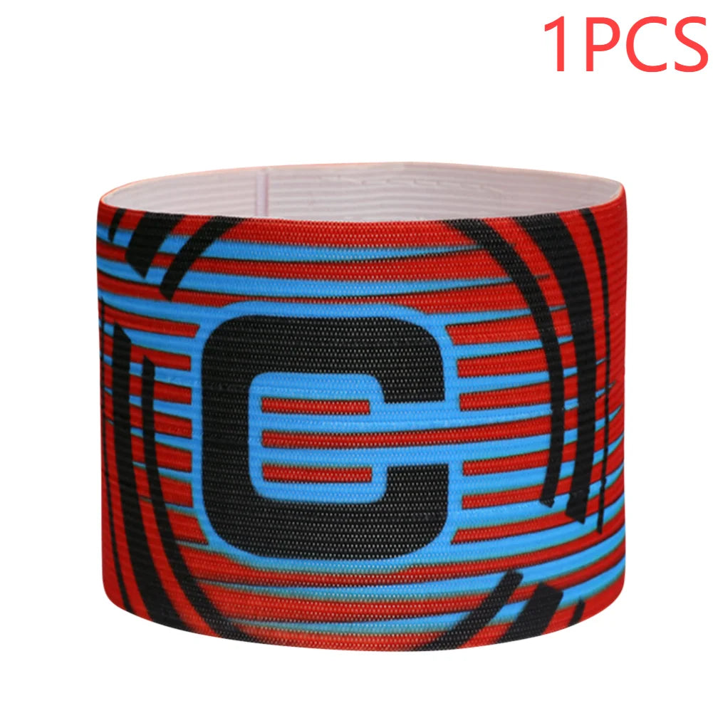 Kid Adults Football Captain Armband Adjustable Soccer Arm Band Team Competition Gifts Professional Training Football Armband