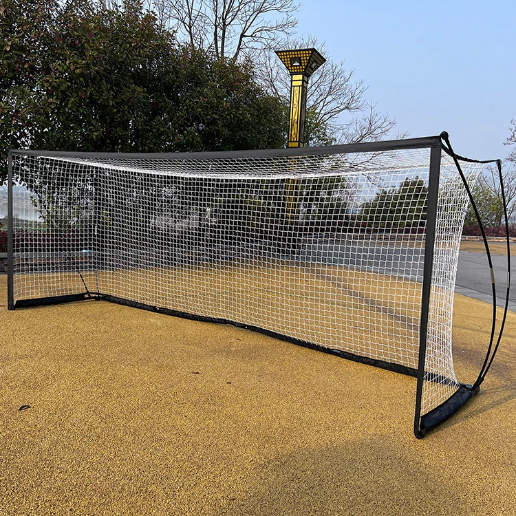 13x5ft/12x6ft Folding Football Goal Pop Up Soccer Goal Portable Soccer Goal For Practice