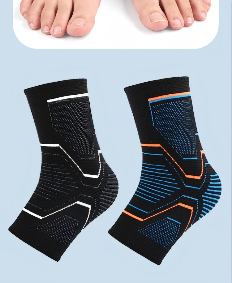 Arthritis Foot Sleeve Ankle Brace for Sprained Ankle Compression Sleeve - Plantar Fasciitis Relief Brace,Stabilizing Ankle Wrap