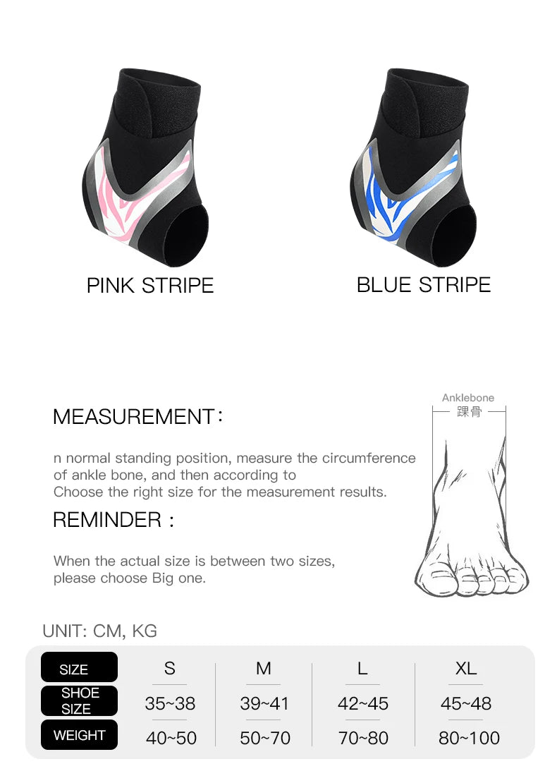 Ankle Support Elastic Breathable Sport Ankle Brace Tobillera Fitness Adjustable Compression Ankle Protectors Football