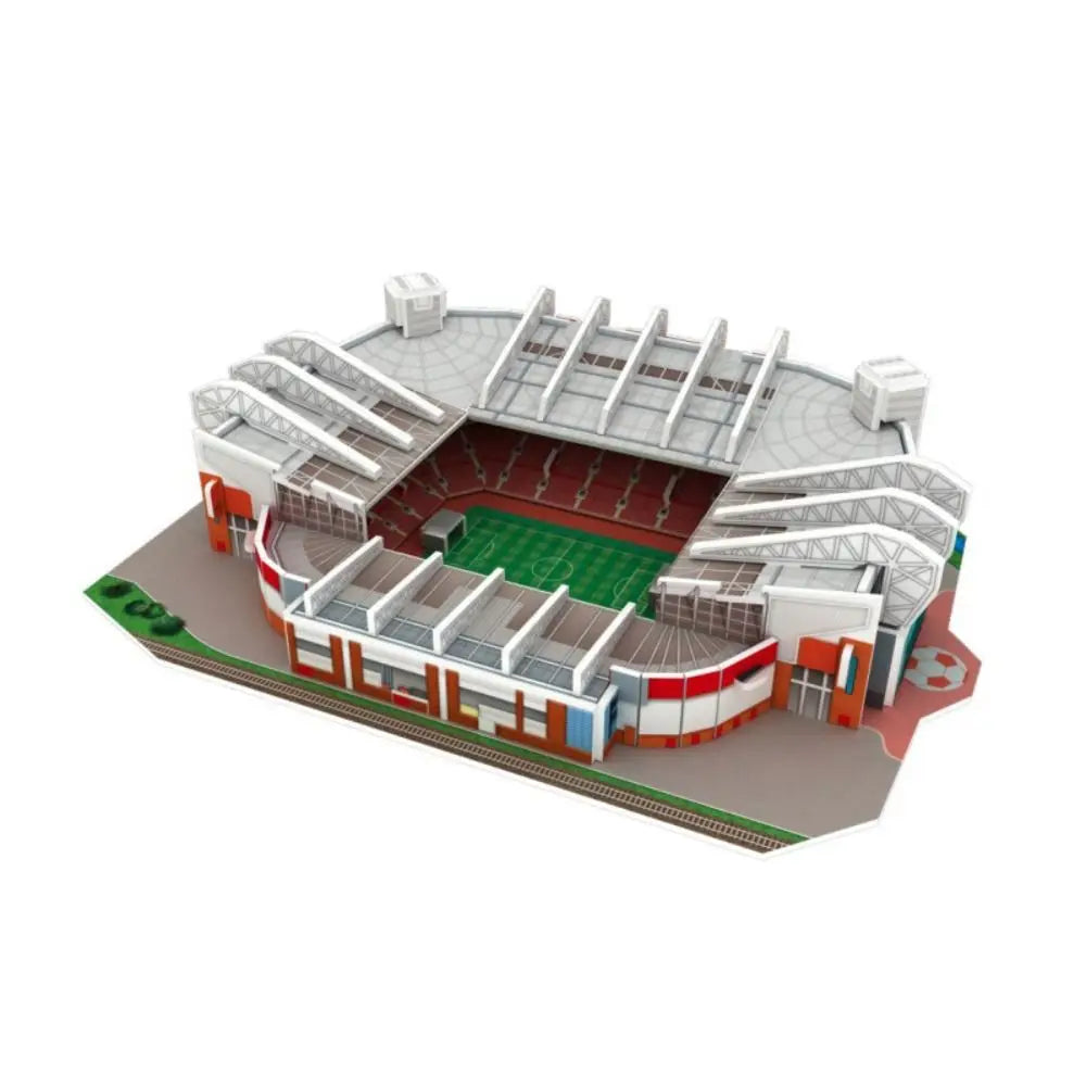 DIY Miniature Football Stadiums Large Model Paper 3D Soccer Stadium Puzzle Assemble Prince Park Stadium Birthday Gifts