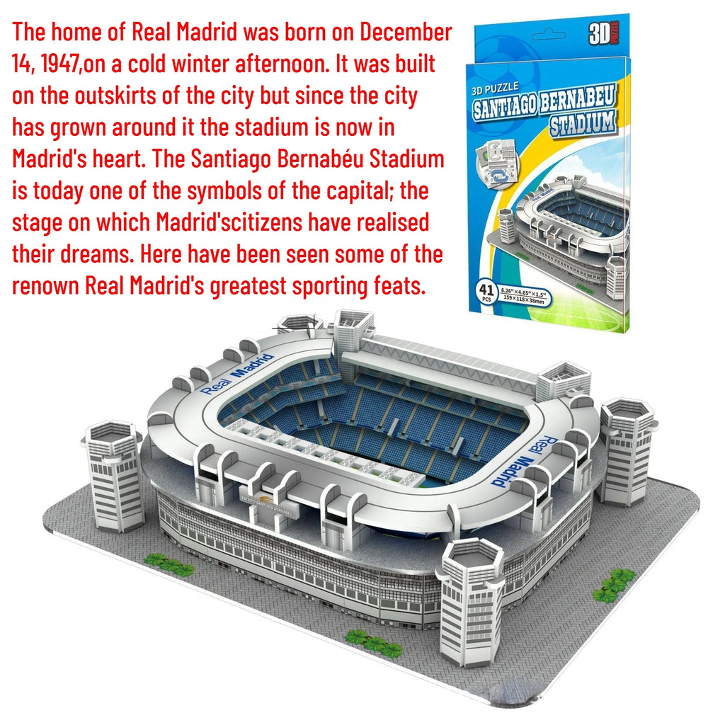 3D paper stadium puzzle model for passionate  football fans to fight with your home team