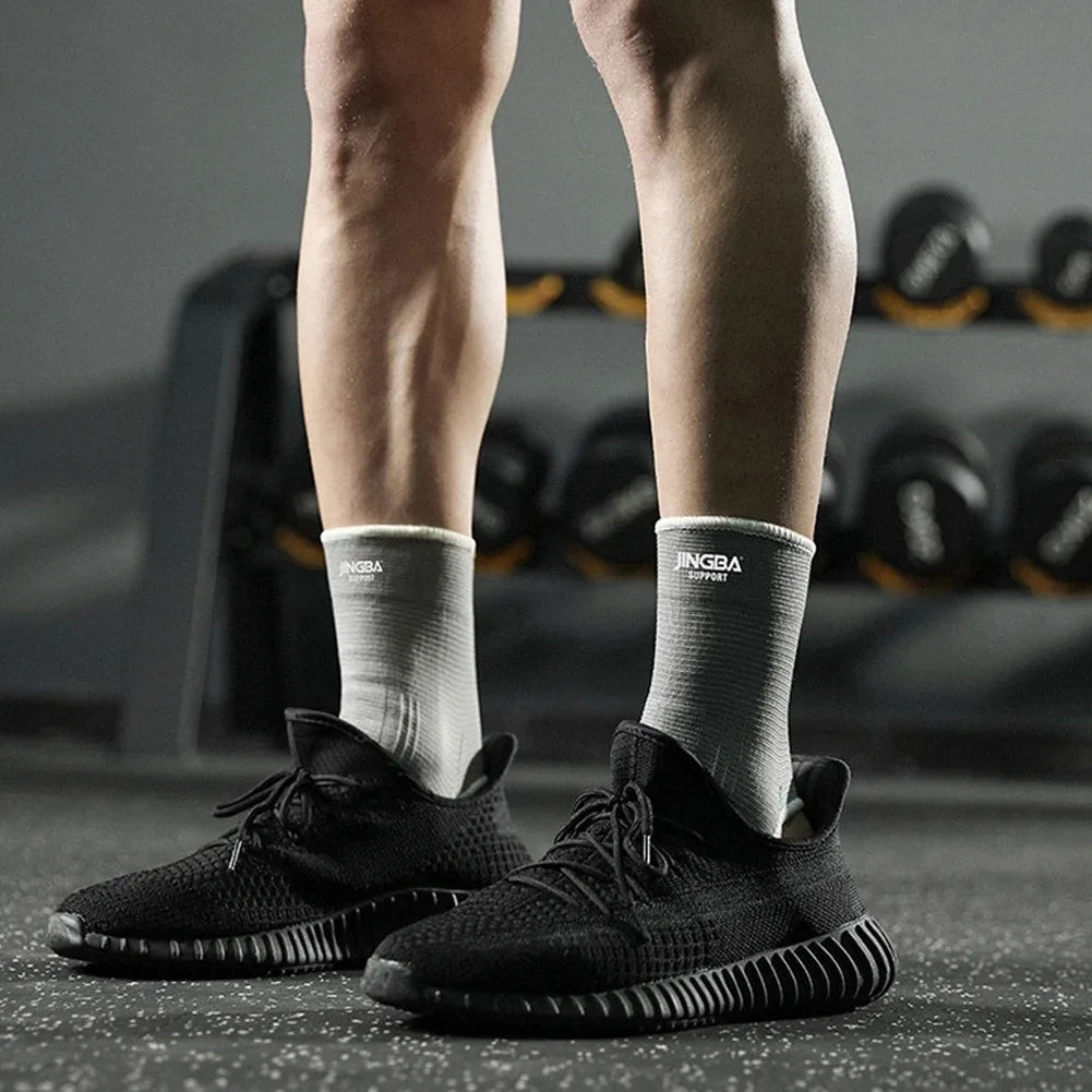 2Pcs Knitted Ankle Support For Sprains Arthritis Tendonitis Running Football Foot Protection Ankle Sleeve Sock Sports Anklet