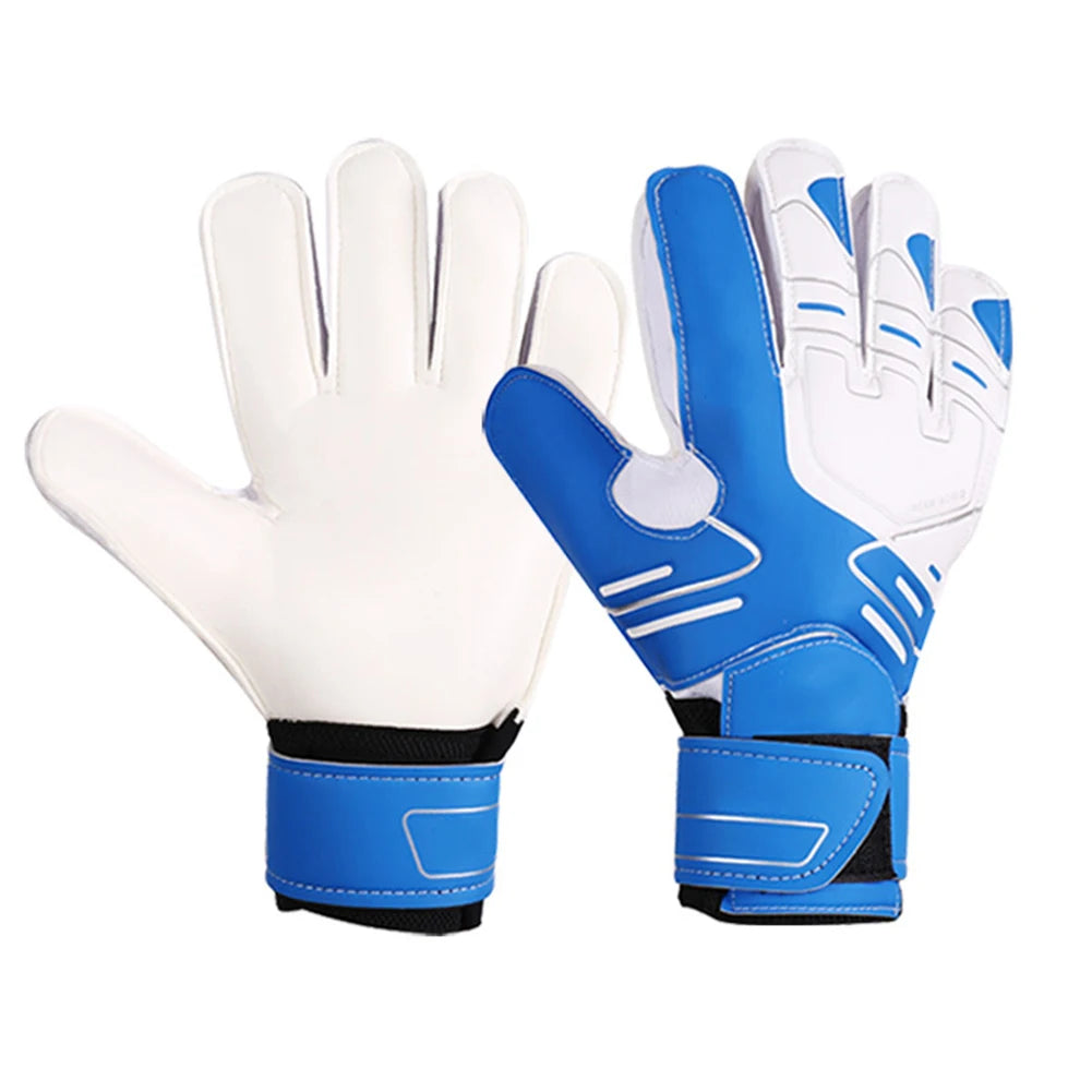 Professional Goalkeeper Gloves Men Women Adults Kid Football Soccer Goalie Gloves Non-slip Thicken Latex Glove Finger Save Guard