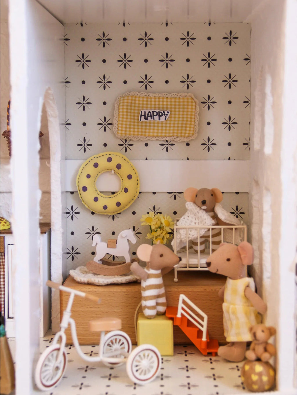 Miniature Simulation Furniture 1:12 Scale for Bathroom, Kitchen, and Bedroom, Suitable for Mini House Decorations