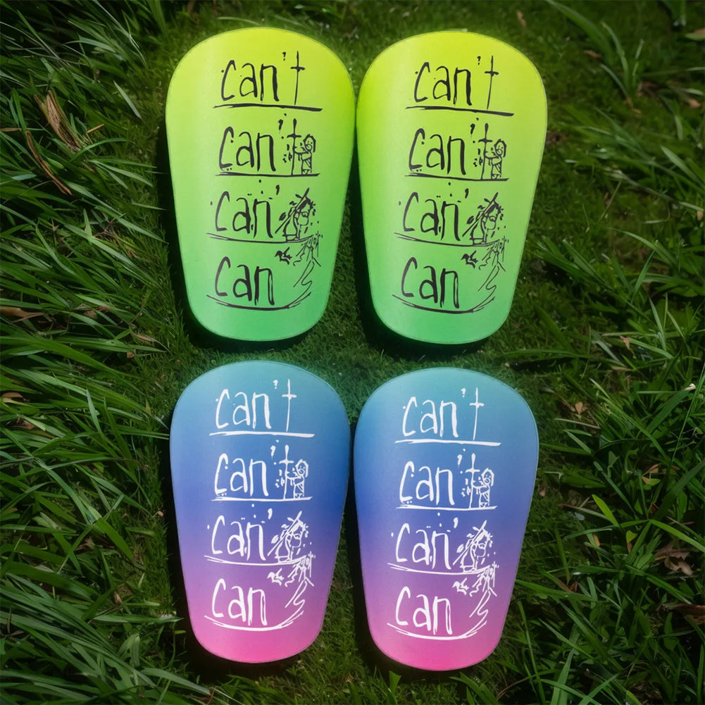1 Pair Soccer Miniature Shin Guard EVA Mini Shin Guards Shock Absorbing Football Shin Pads Lightweight for Kids Youth and Adults
