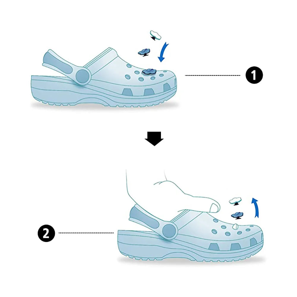 18pcs/set Soccer star Critiano Ronaldo Series for Cartoon Shoe Charms Decoration Accessories for Classic Clog Kids Gifts