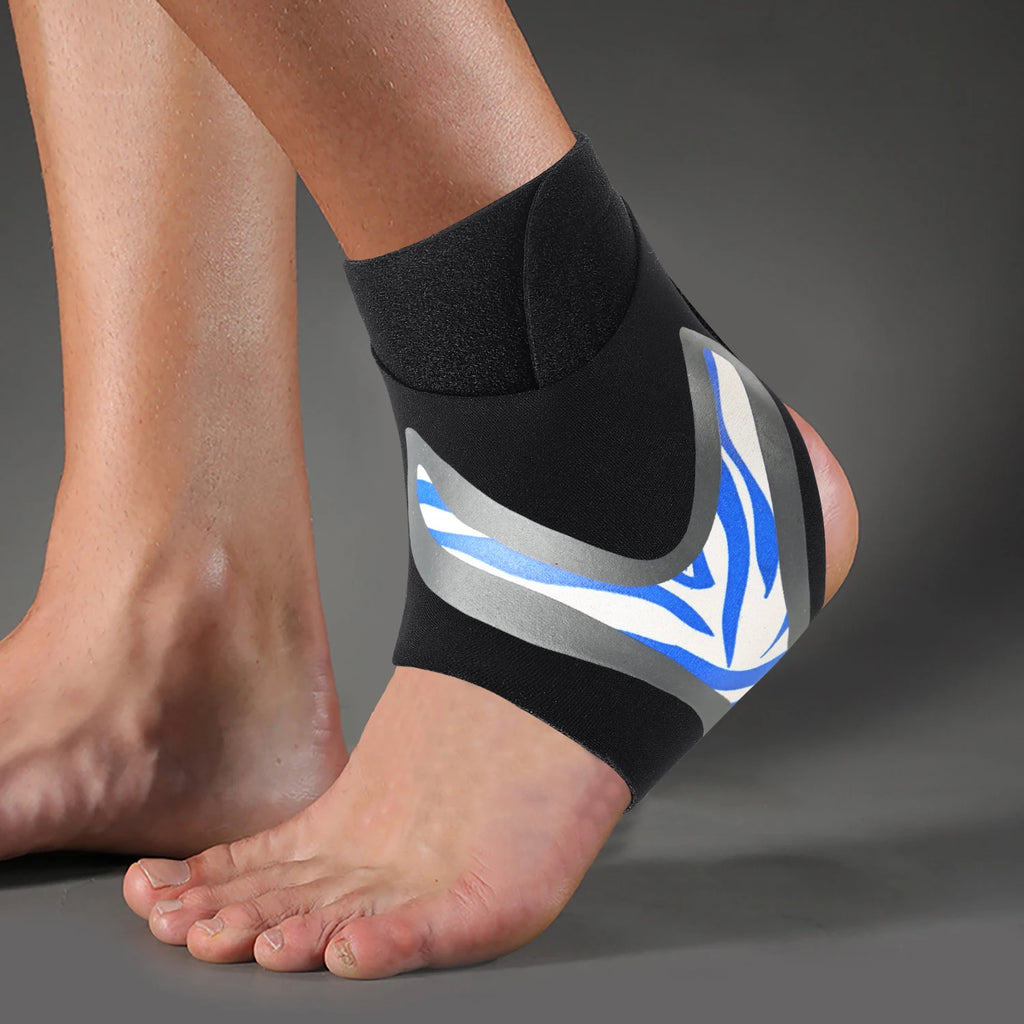 1 PCS Protective Football Ankle Support Basketball Ankle Brace Compression Nylon Strap Belt Ankle Protector