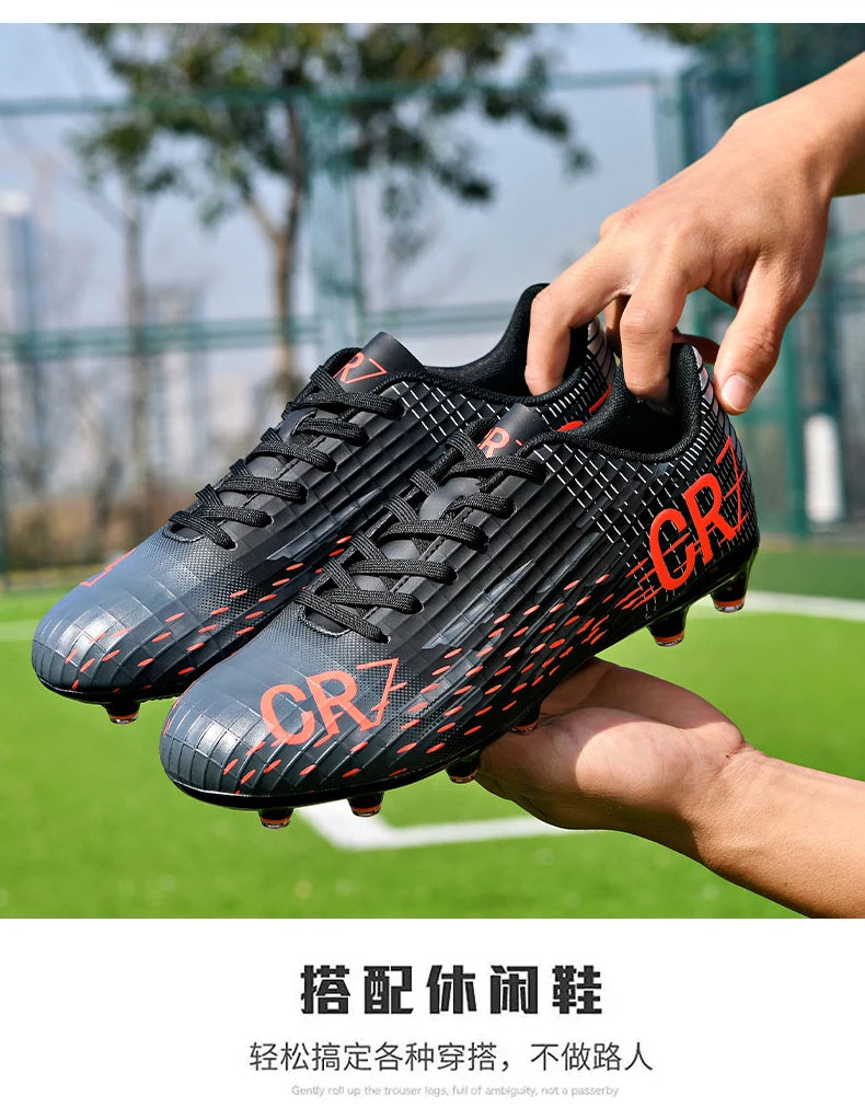 Professional Football Boots Men Soccer Shoes Adult Society Football Cleats Ultralight Training Soccer Sneaker Outdoor Sports