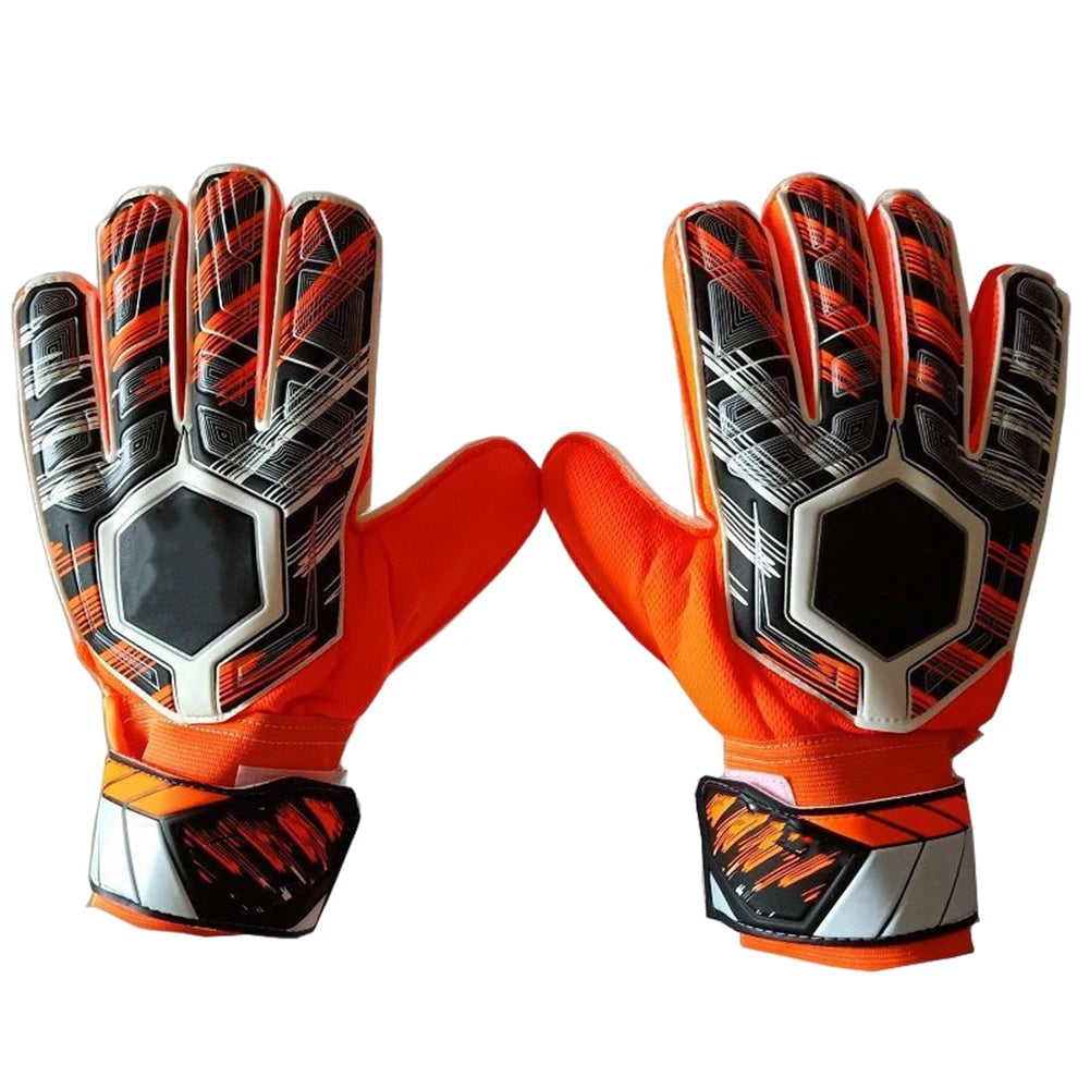 Professional Goalkeeper Gloves Men Women Adults Kid Football Soccer Goalie Gloves Non-slip Thicken Latex Glove Finger Save Guard