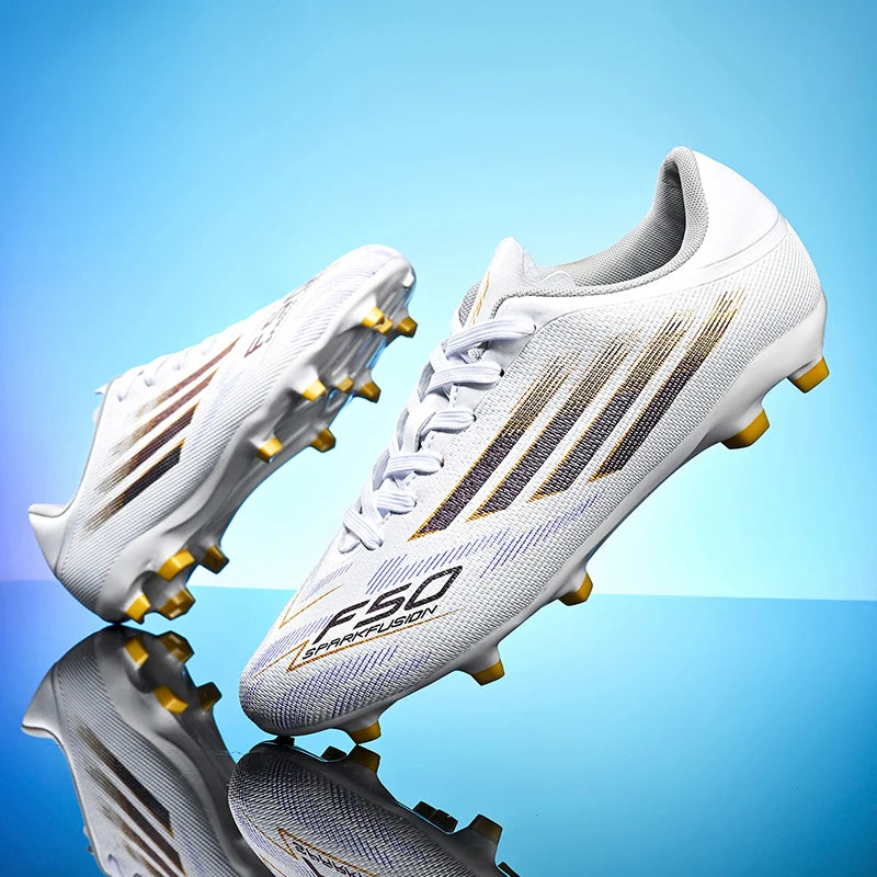 New Men Football Boots Soccer Shoes Boys Sneakers Match Ankle Non-Slip TF/FG Professional Comfortable Sports Shoes Unisex