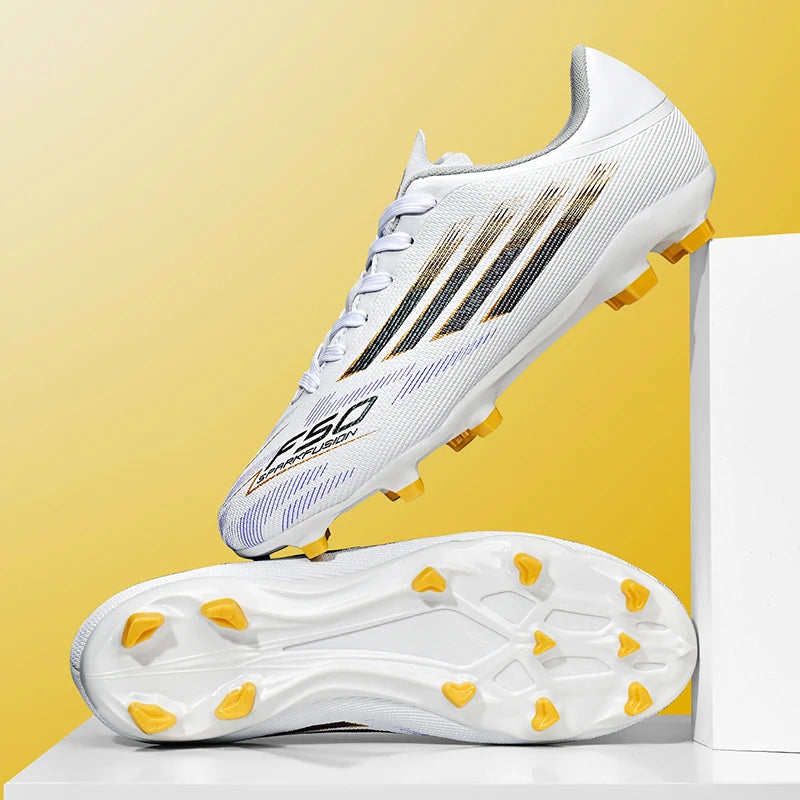 New Men Football Boots Soccer Shoes Boys Sneakers Match Ankle Non-Slip TF/FG Professional Comfortable Sports Shoes Unisex