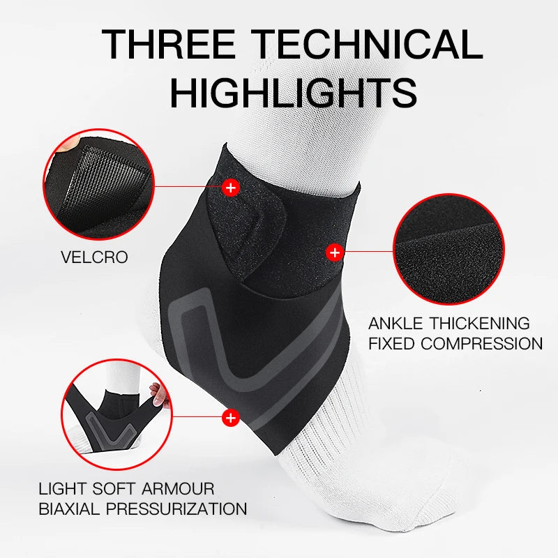 Ankle Support Elastic Breathable Sport Ankle Brace Tobillera Fitness Adjustable Compression Ankle Protectors Football