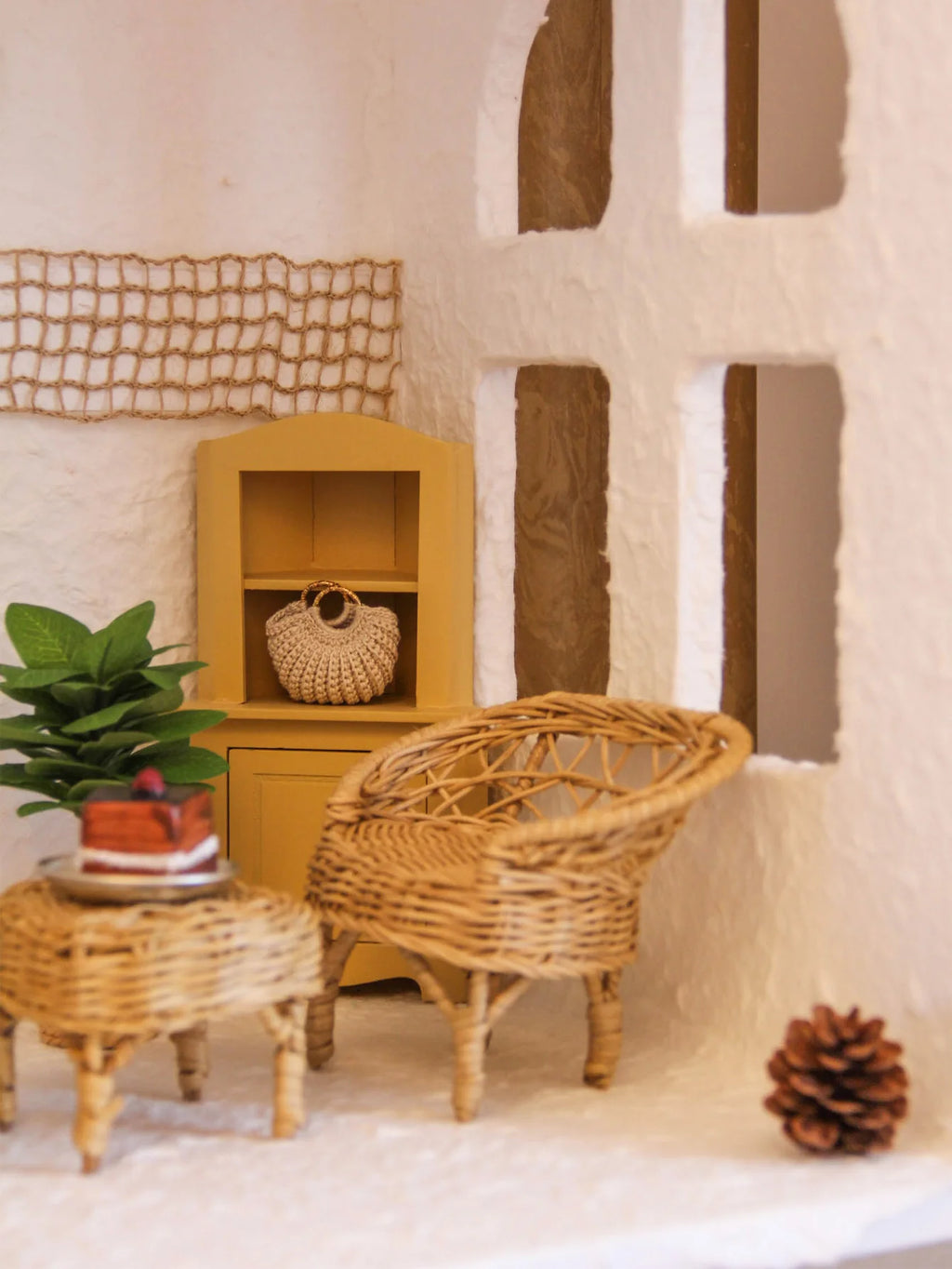 Miniature Simulation Furniture 1:12 Scale for Bathroom, Kitchen, and Bedroom, Suitable for Mini House Decorations
