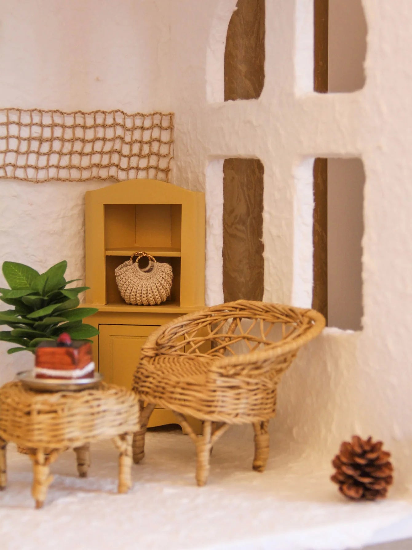 Miniature Simulation Furniture 1:12 Scale for Bathroom, Kitchen, and Bedroom, Suitable for Mini House Decorations